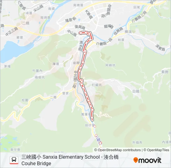 F628 Bus Line Map