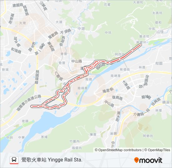 F651 bus Line Map