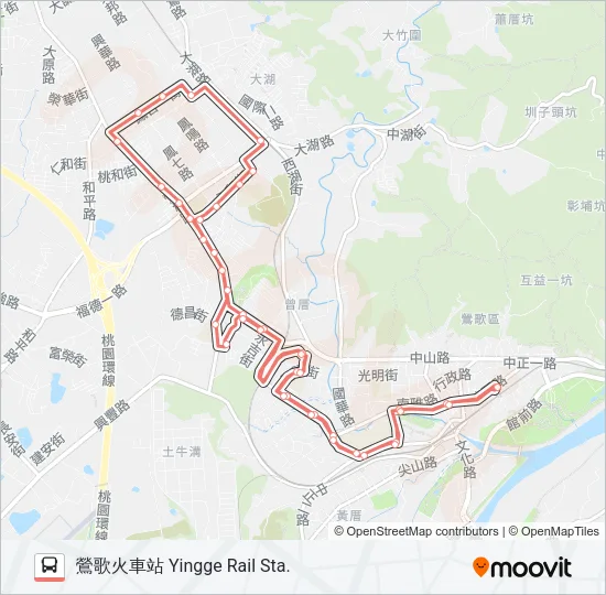F656 Bus Line Map