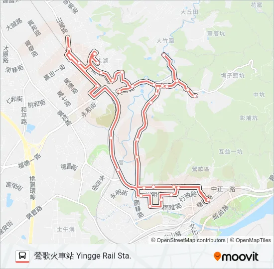 F653A Bus Line Map