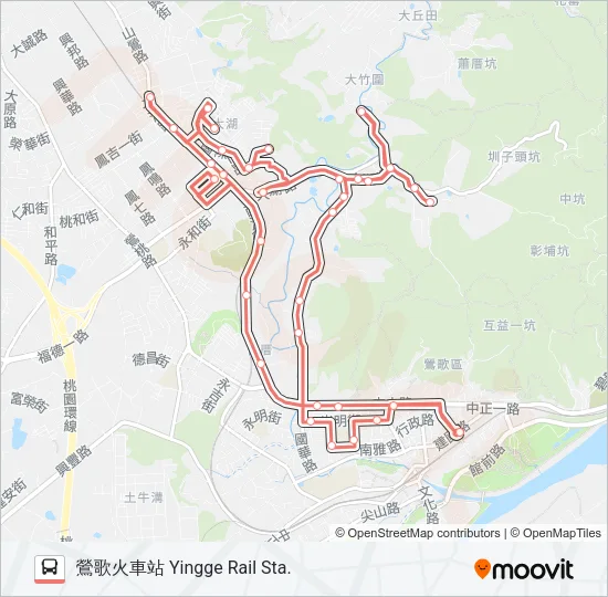 F653B Bus Line Map