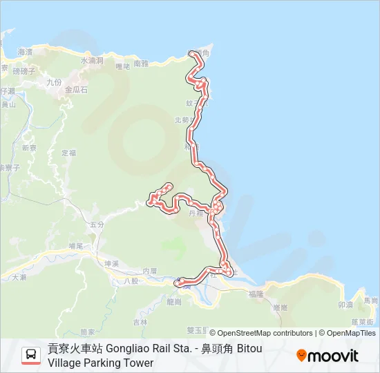 F839 Bus Line Map