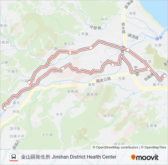 F931-0800 Bus Line Map