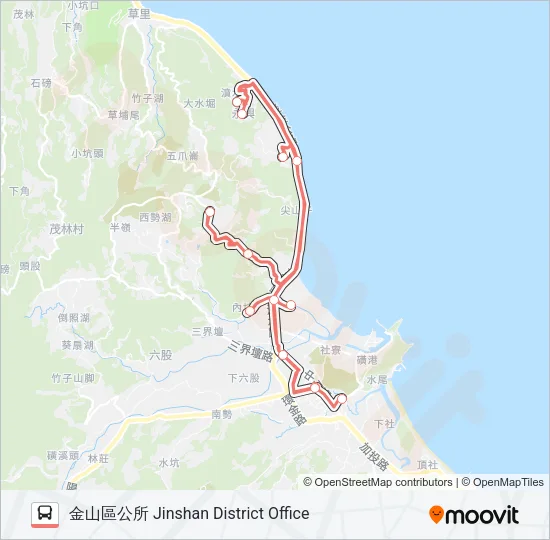 F931-0910 Bus Line Map