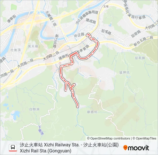 F902 Bus Line Map