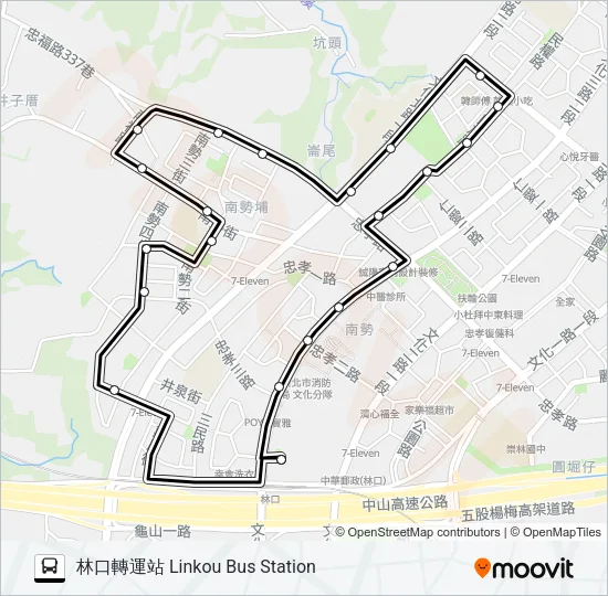 巴士760的線路圖