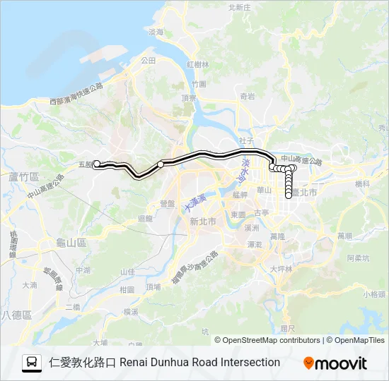 967副 Bus Line Map