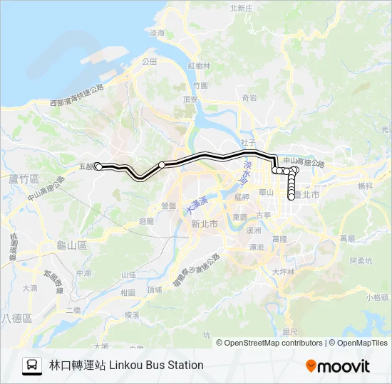 967副 Bus Line Map