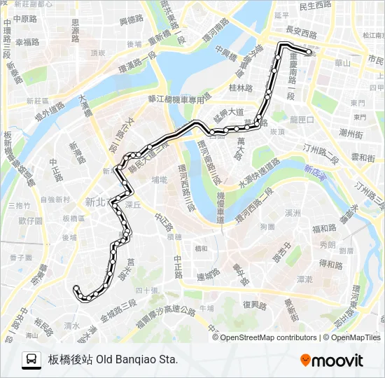 604路 Bus Line Map