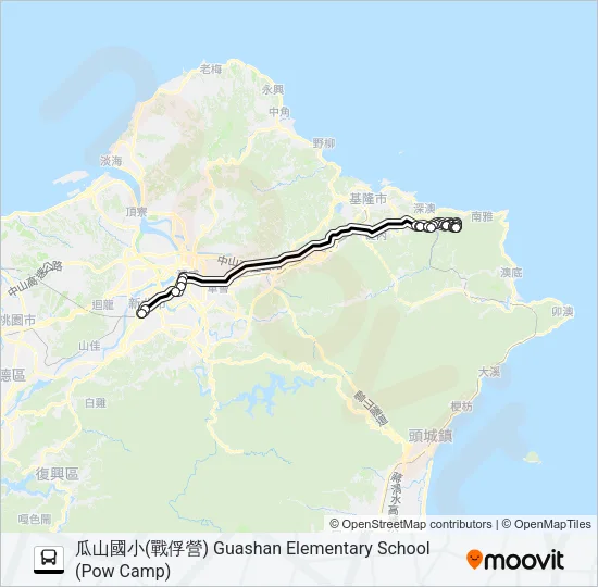 965捷運府中站(府中路) Bus Line Map