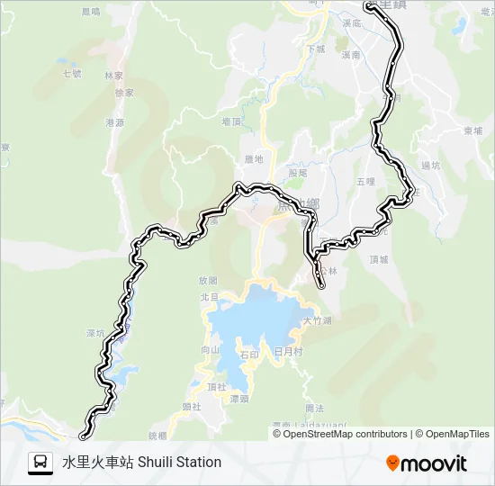6667 Bus Line Map