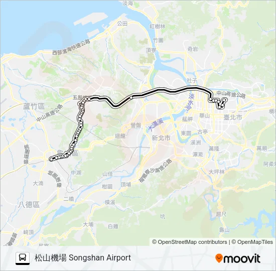 5116 Bus Line Map