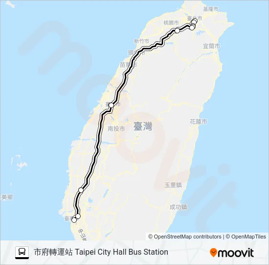1612D Bus Line Map