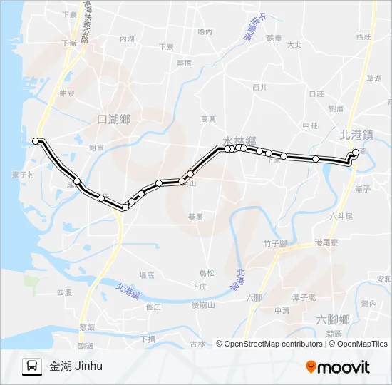 7223 Bus Line Map