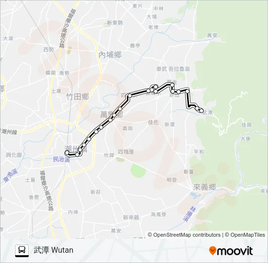 8212 Bus Line Map