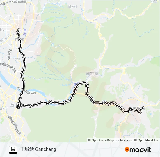 6268 Bus Line Map