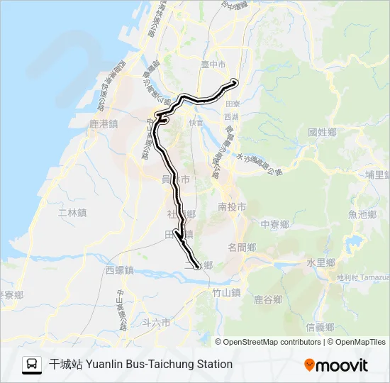 6735A Bus Line Map