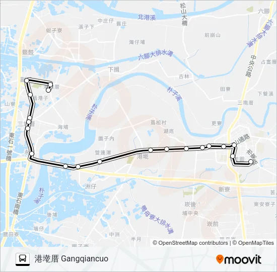 7228 Bus Line Map