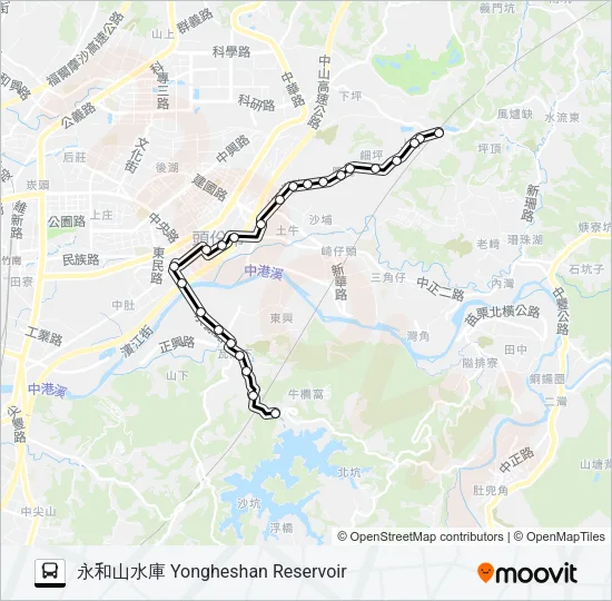 5812 Bus Line Map