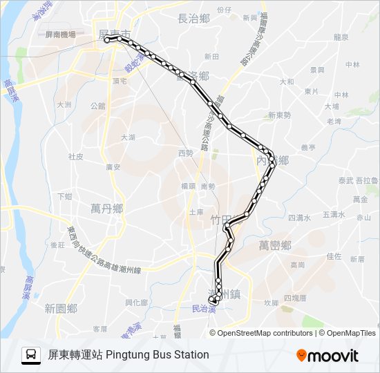 8237 bus Line Map