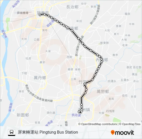 8237 Bus Line Map