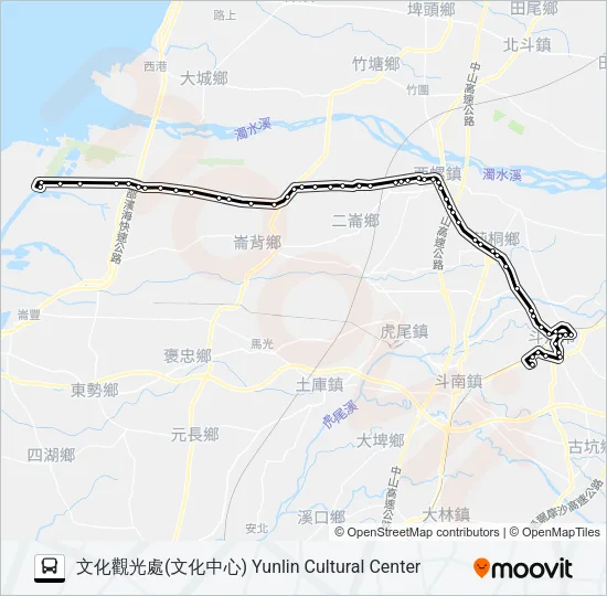 7011 Bus Line Map