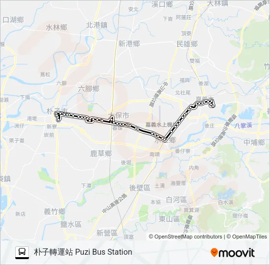 7324D Bus Line Map