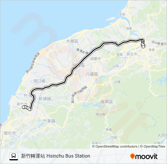 9003 Bus Line Map
