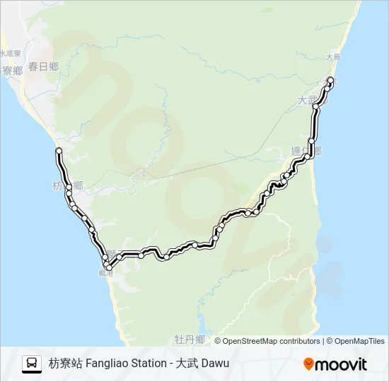 1778 Bus Line Map