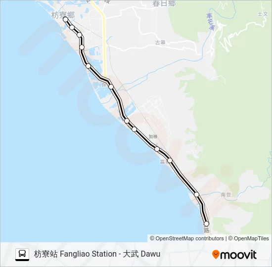 1778 Bus Line Map