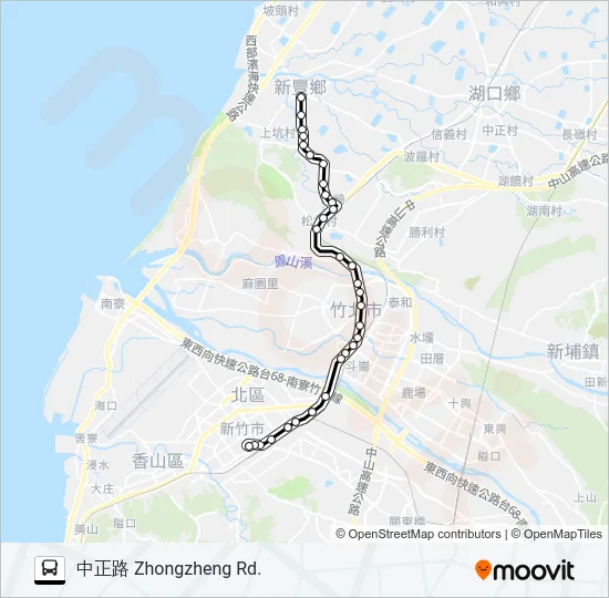 5606 Bus Line Map