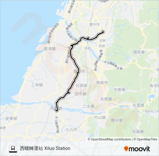 6882 Bus Line Map