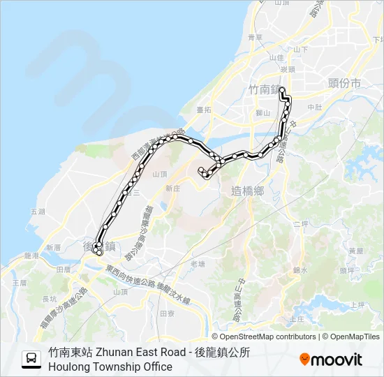 5811 Bus Line Map