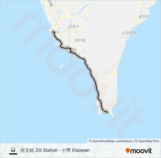 9117 Bus Line Map