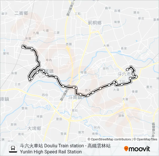 7120 Bus Line Map