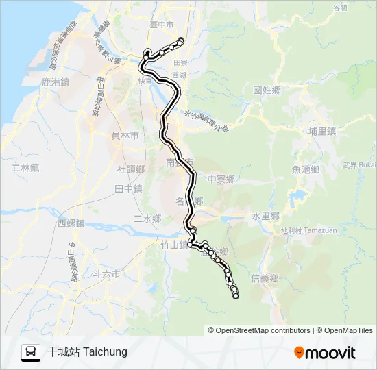 6883 Bus Line Map