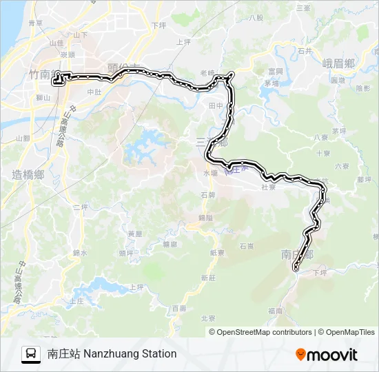 5805 Bus Line Map