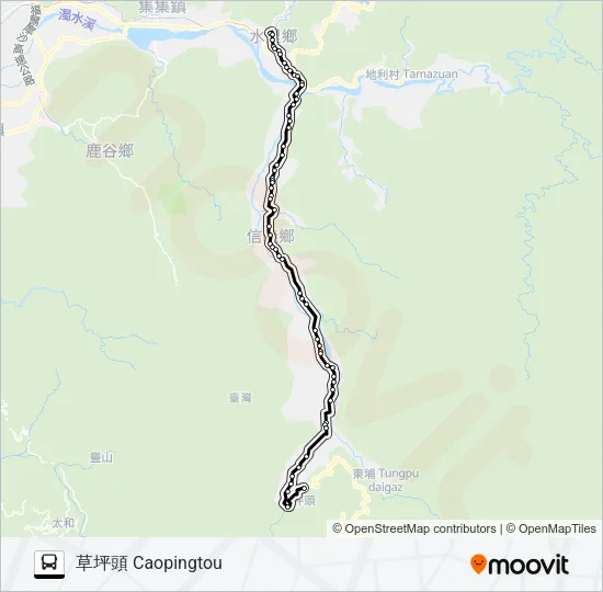 6733 Bus Line Map