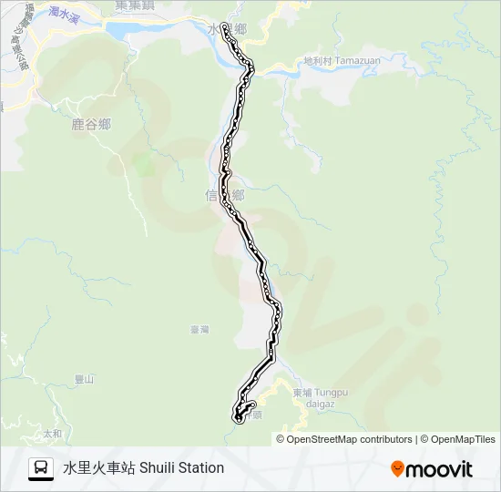 6733 Bus Line Map