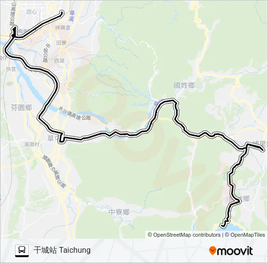 6670 Bus Line Map
