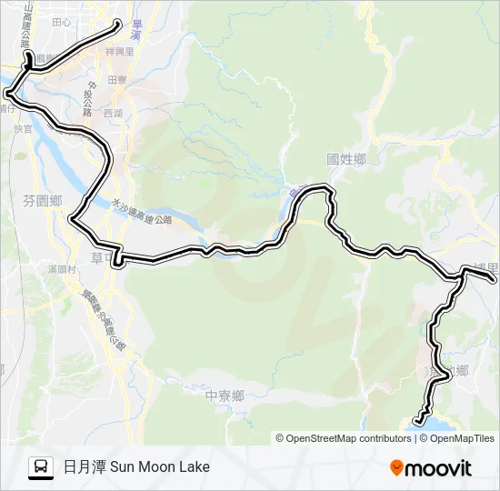 6670 Bus Line Map