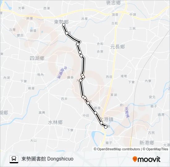 7220 Bus Line Map