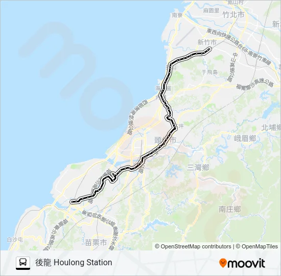 5807 Bus Line Map