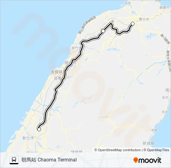 7504 Bus Line Map
