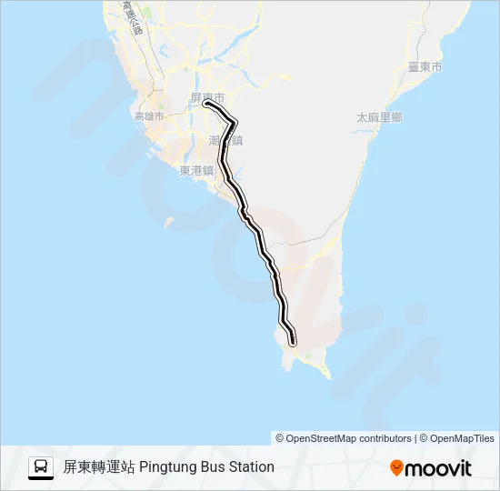 8239 Bus Line Map