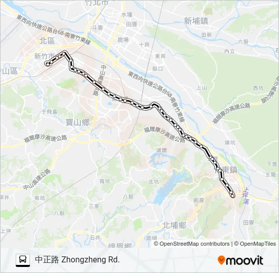 5608 Bus Line Map