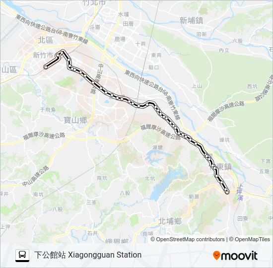 5608 Bus Line Map