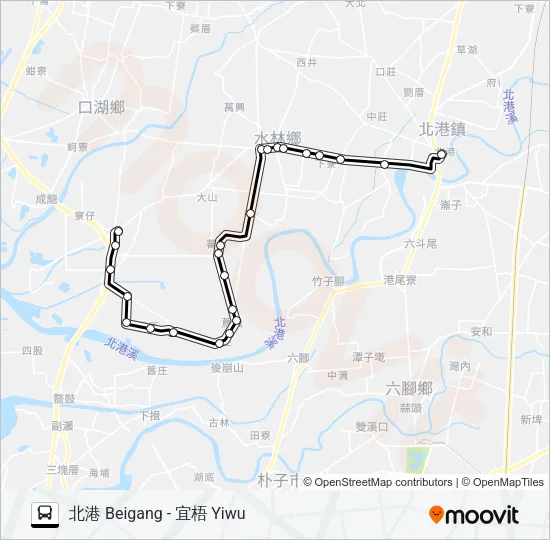7224 Bus Line Map