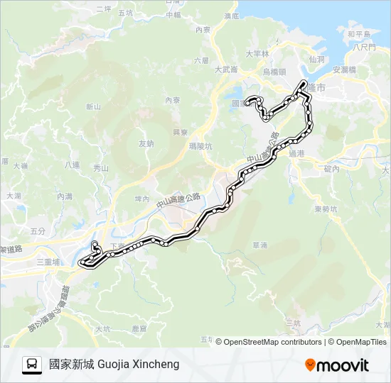 1031 Bus Line Map