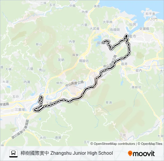 1031 Bus Line Map